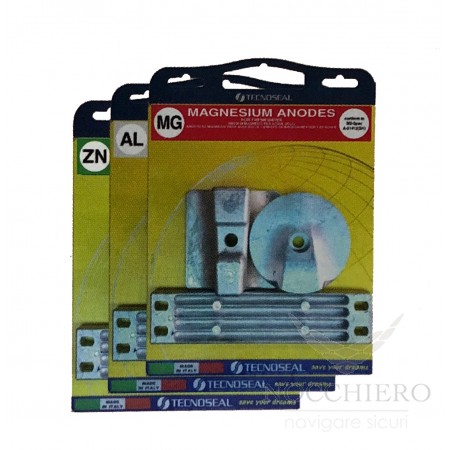KIT ANODI YAMAHA OUTBOARD 300-350HP EXTENDED PROTECTION