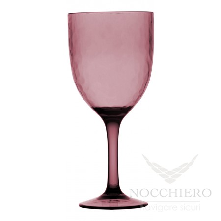 PURPLE WINE GLASS