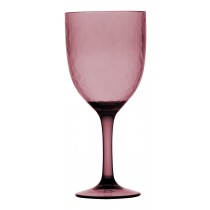 PURPLE WINE GLASS