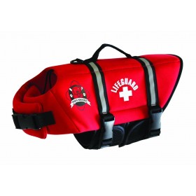 GIUBBOTTO PER CANI - RED NEOPRENE LIFE JACKET