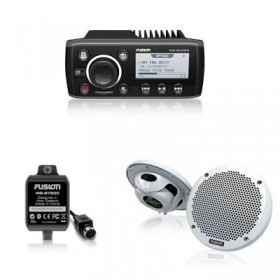 BUNDLE RADIO RA205+COPPIA SPEAKERS 6" EL602 + MSB200 FUSION