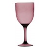 PURPLE WINE GLASS