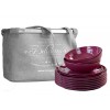 SET ROSETTE PURPLE