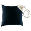 FEDERA CUSCINO ANTIVENTO CON IMBOTTITURA WATERPROOF BLU